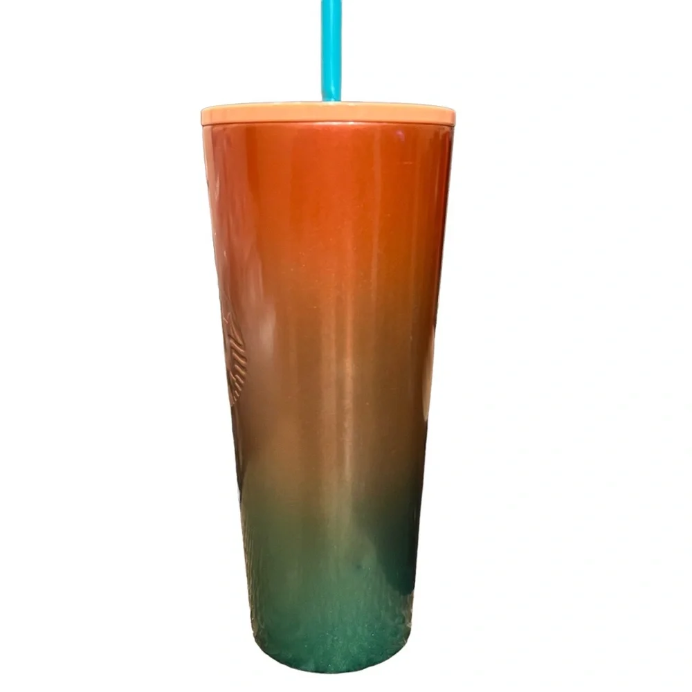 Starbucks Rainbow Iridescent Stainless Steel Insulated Cold Cup - Venti